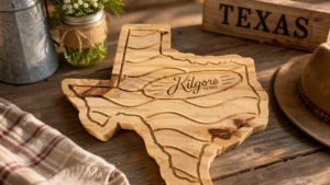 Texas Kilgore Wavy-trivet set of four